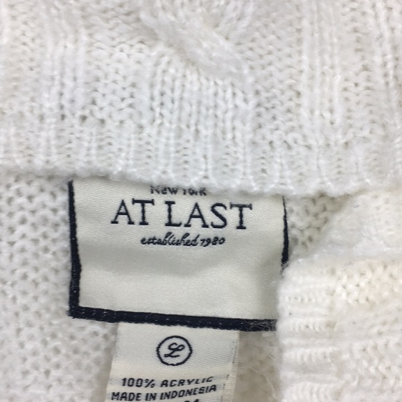 At Last White Sweater - Picture 3 of 4